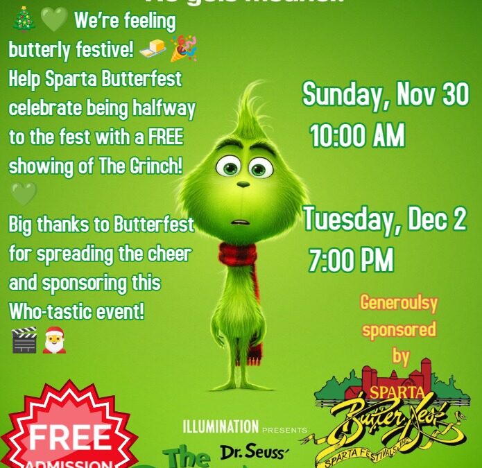 The Grinch – Free Admission