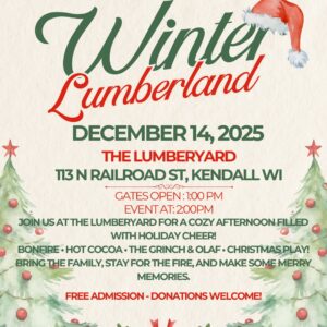 Winter Lumberland event flier