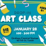 Art Class event flier
