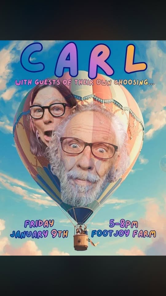 CARL live music event flier