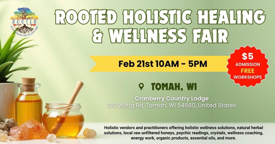 Holistic Healing Fair event flier