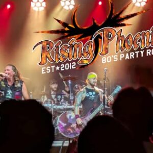 Rising Phoenix on stage