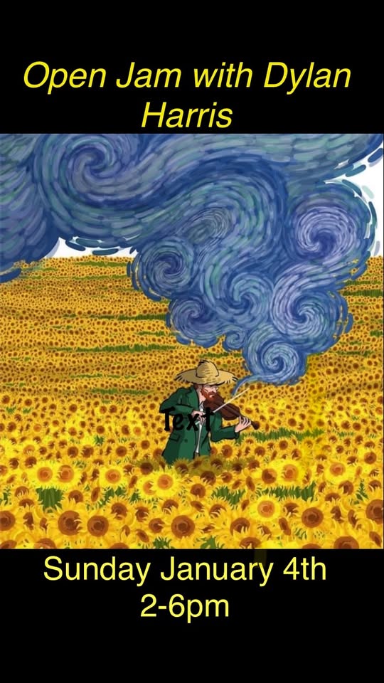 Open Jam event flier