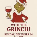 Wine tasting event flier