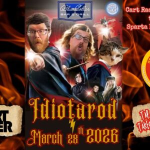 Idiotarod event flier