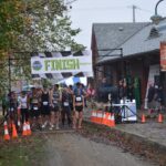A picture of runners at the start/Finish line