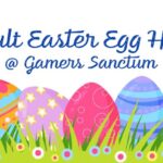adult easter egg hunt flier