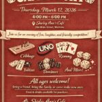 game night event flier