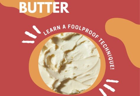 butter making event flier