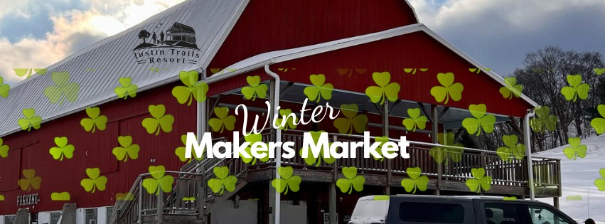 Winter market event banner