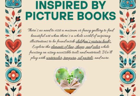 A poster with the event information on it.