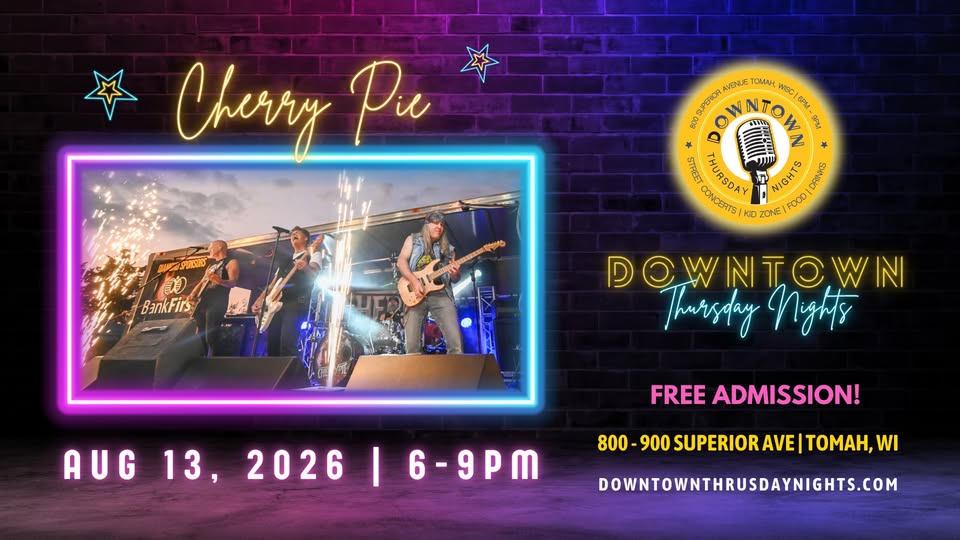 Downtown Thursday Nights 2026 With Cherry Pie