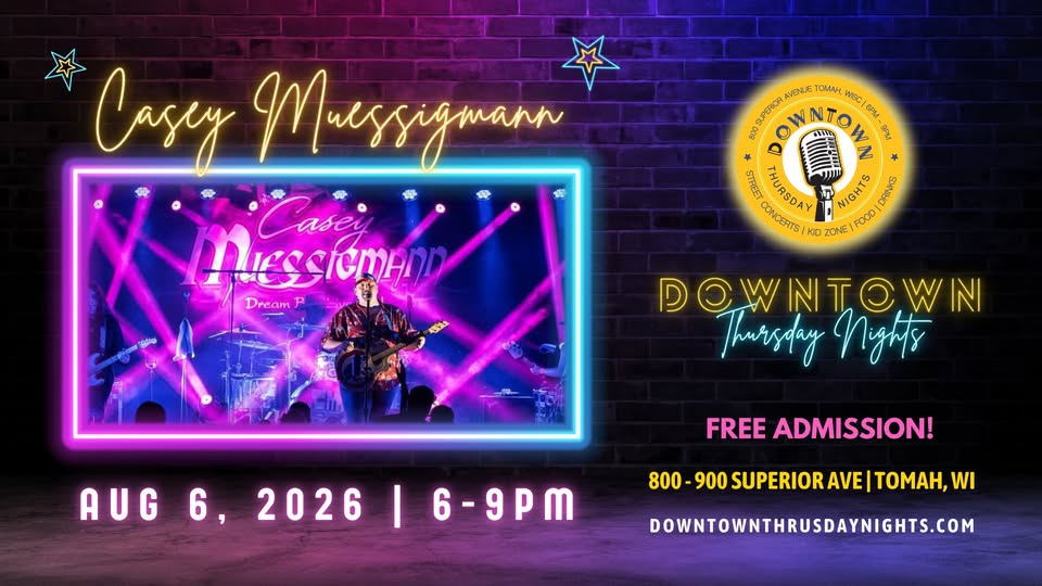 Downtown Thursday Nights 2026 with Casey Muessigmann