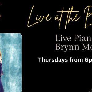 A poster with a photo of Brynn Moser on it.