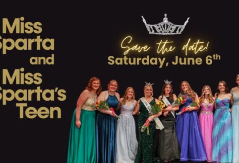 A picture of the Miss Sparta & Miss Sparta's Teen competition contestants.