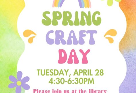 A poster with colorful letters on it.