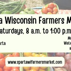 Sparta Farmers Market event flier