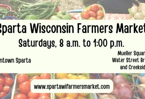 Sparta Farmers Market event flier