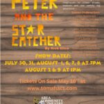 A poster with the event information on it.