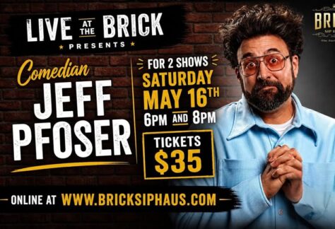 A photo of the comedian Jeff Pfoser