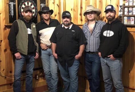 A photo of the band The Drive.