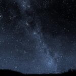 A photo of stars in the sky.