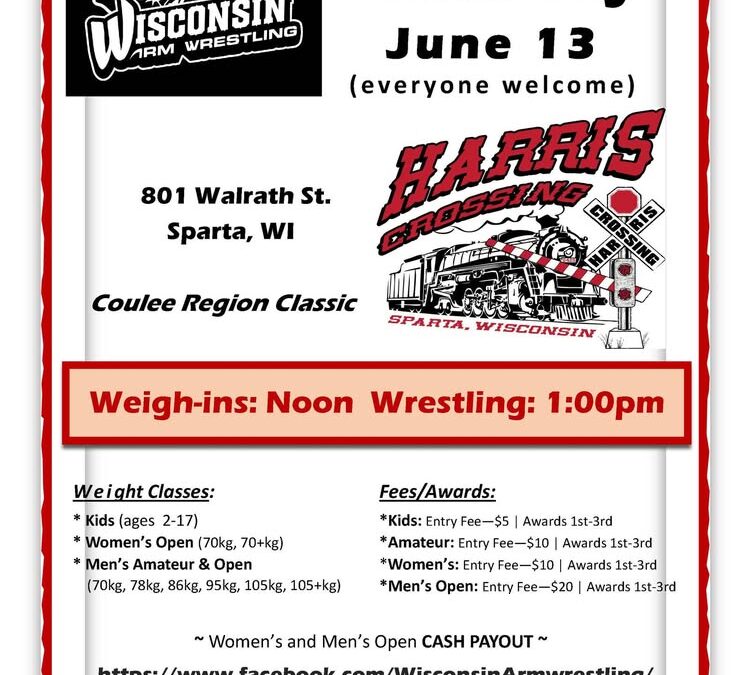 Coulee Region Classic Arm Wrestling Tournament