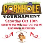 Cornhole Tournament event flier