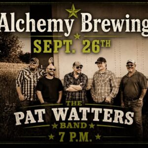 Pat Watters Band event flier