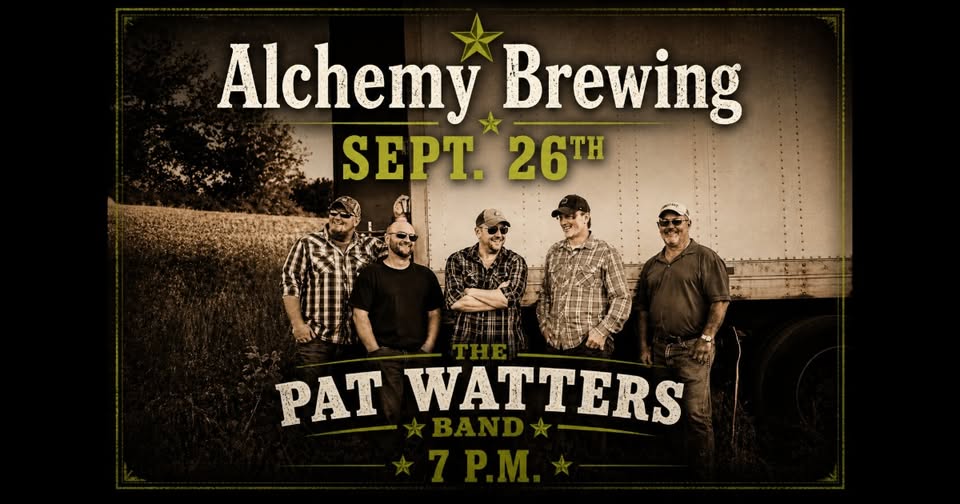 Pat Watters Band event flier