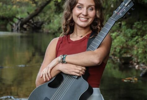 Payton eilers with her guitar