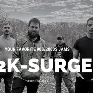 The members of the band y2k surge