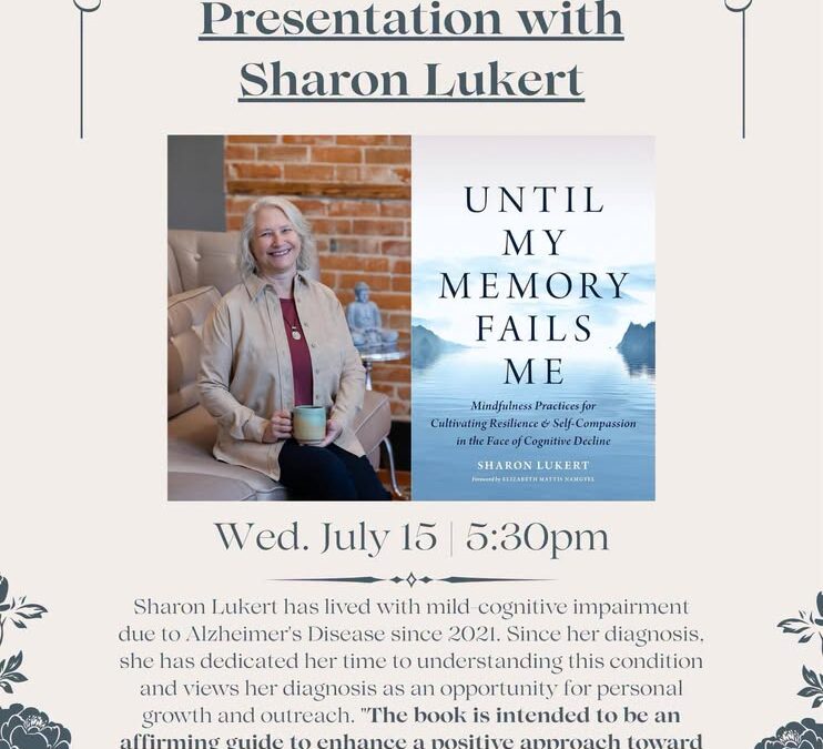 Author Talk: Until My Memory Fails Me
