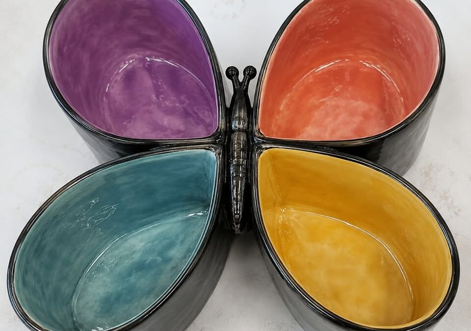 Pottery DIY: Butterfly Serving Dish