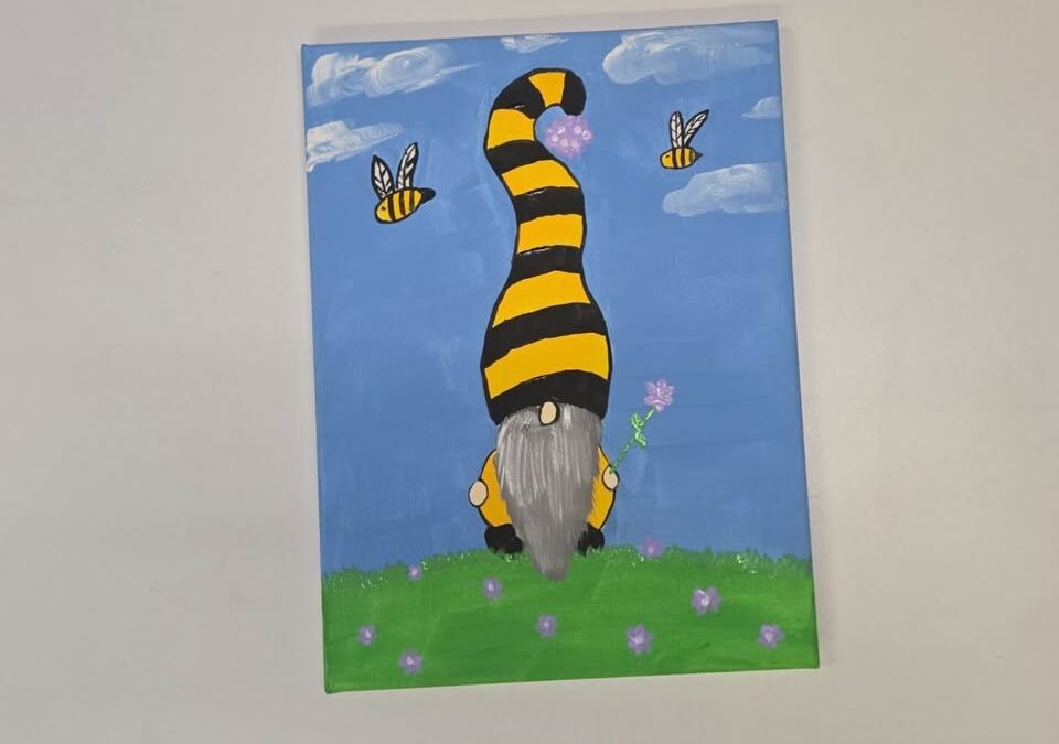 Buzzle Gnome Canvas Painting