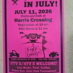 Fun Ride in July event flier