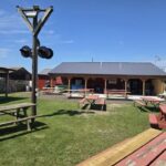 Outdoor space at the Harris Crossing bar