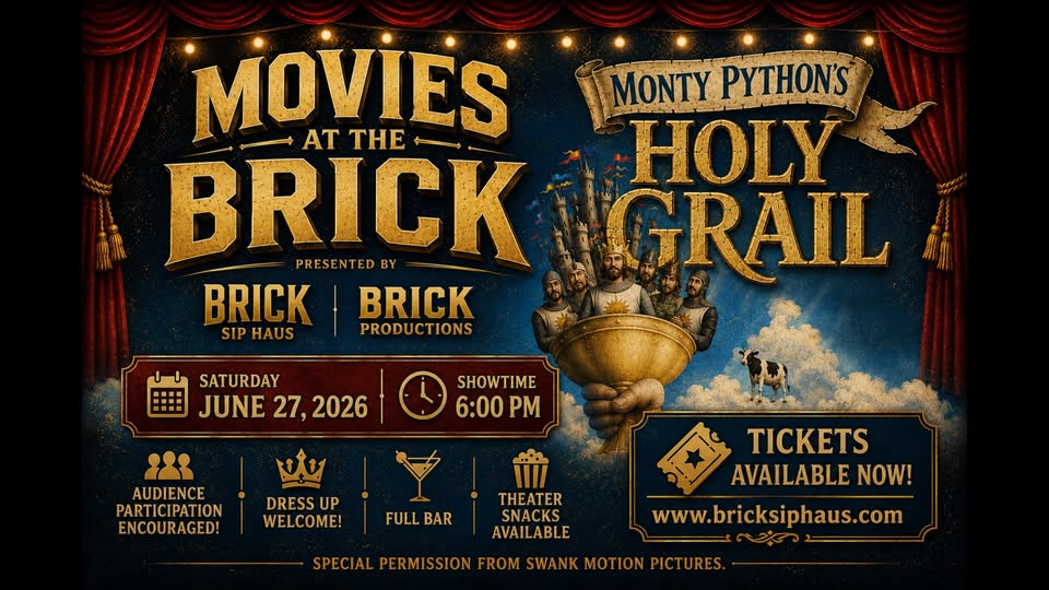 Holy Grail event flier