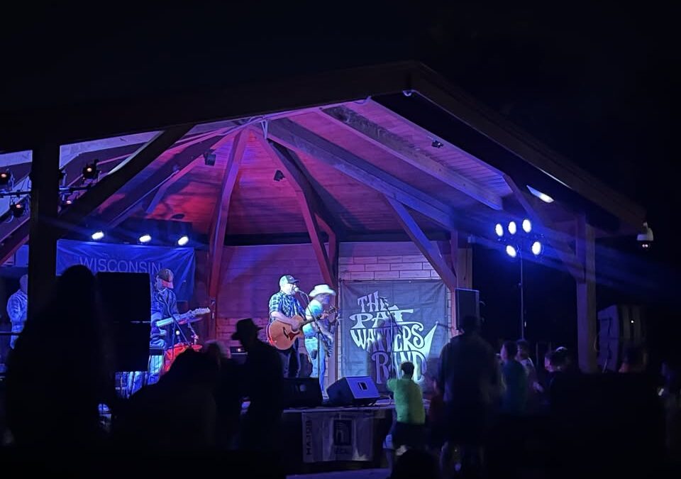The Pat Waters Band at Sparta Concerts in the Park