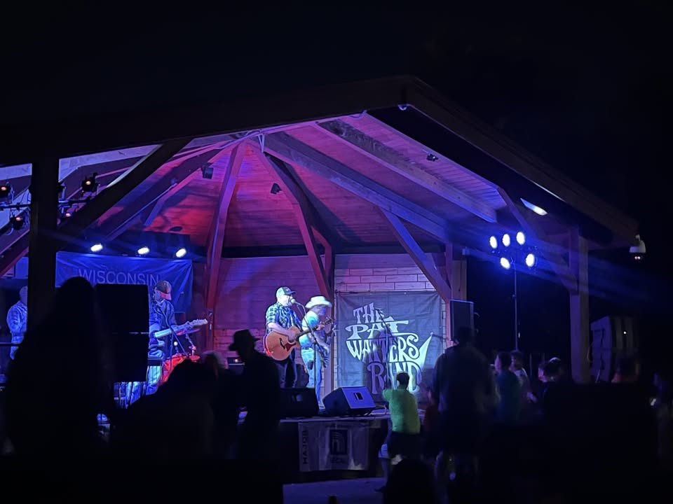 Pat Waters Band on Stage