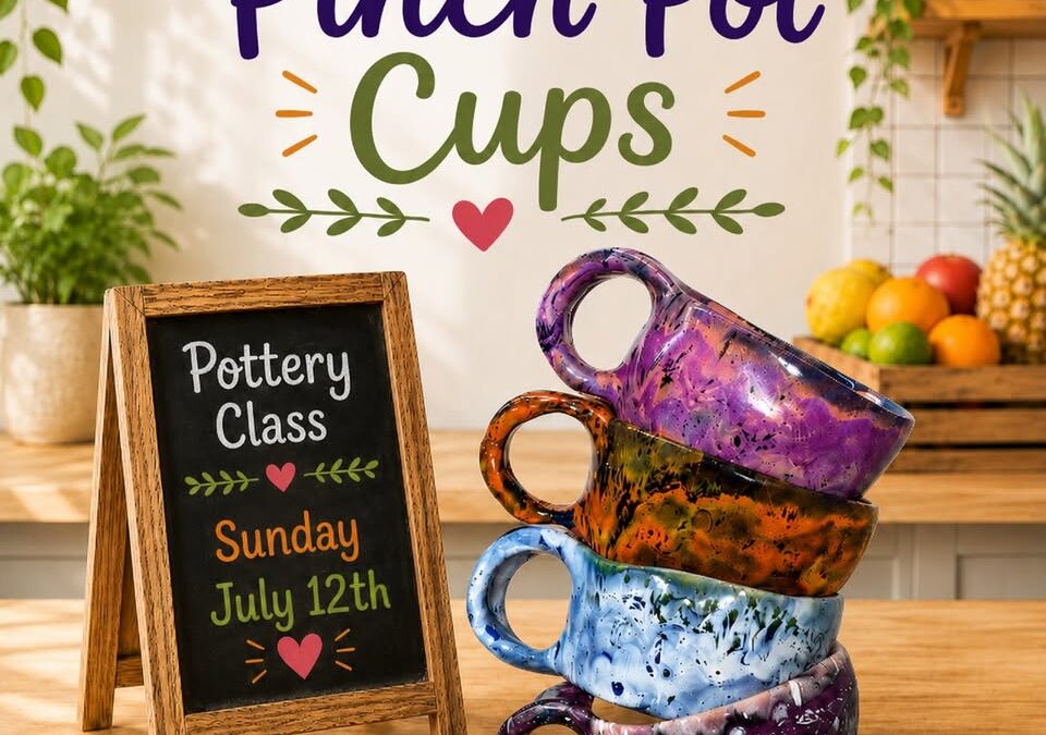 Pottery DIY: Pinch Pot Cups
