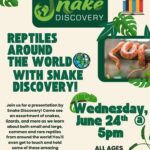 Reptiles Around the World event flier
