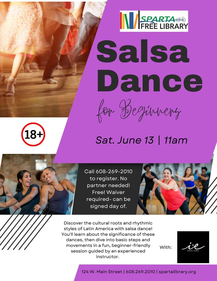Salsa Dance event flier