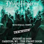 3 years hollow event flier