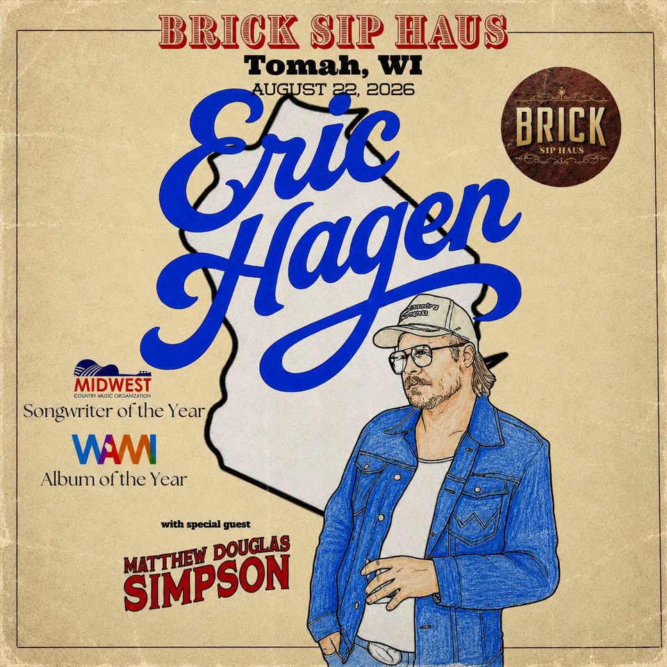 Eric hagen band event flier