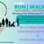 Be the light fun run event flier