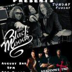 Black Moods event flier
