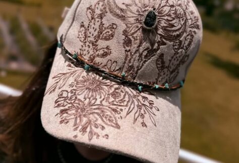 a customized creative hat