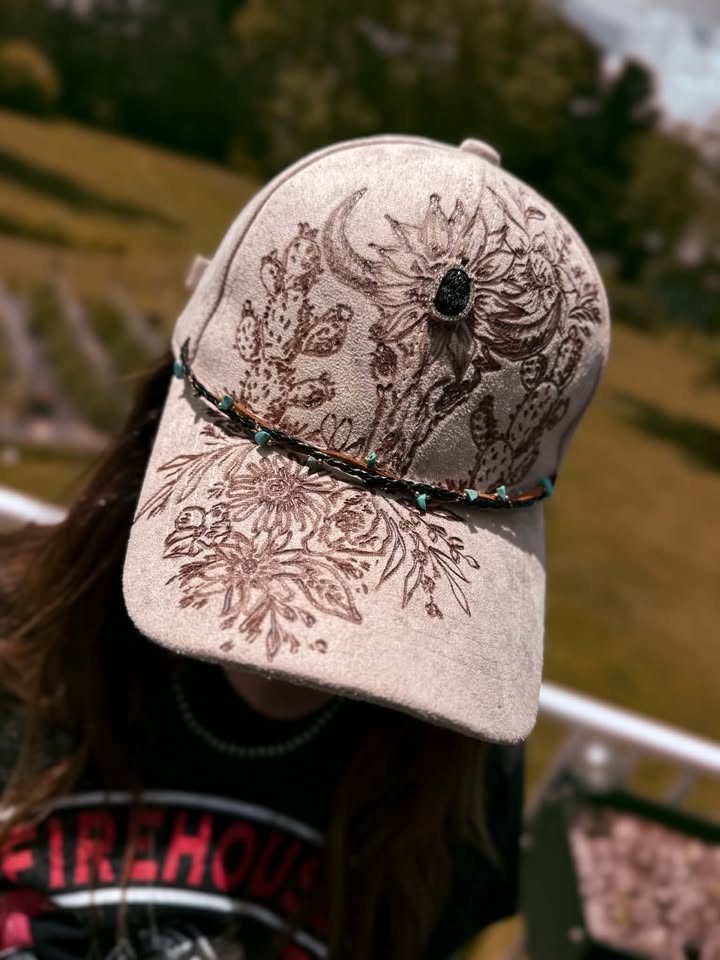 a customized creative hat