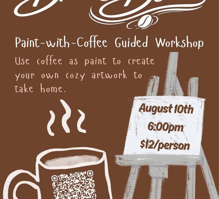 Paint-with-Coffee Guided Workshop
